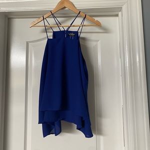 Women’s blue dress tank size large